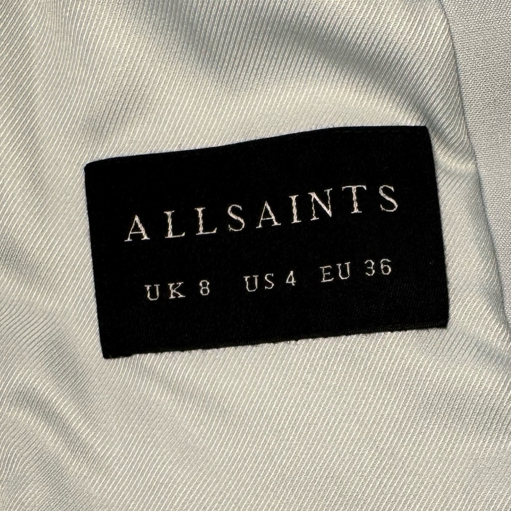 AllSaints Aleida Blazer ice blue color - Picture 7 of 9